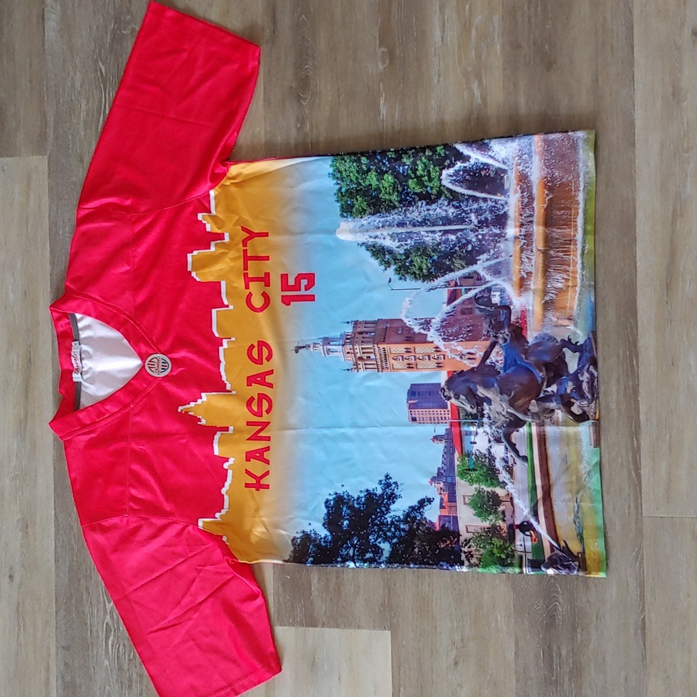 NEW Kansas City Patrick Mahomes Novelty Jersey Size 2XL